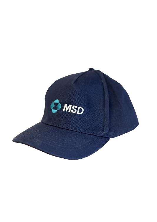Baseball cap with embroidered MSD logo